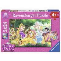 Ravensburger Puzzle 2x24pc - Disney Palace Pets - Best Friends of The Princess