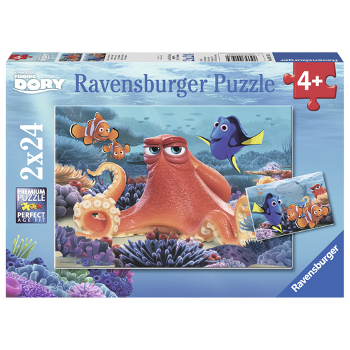 Ravensburger Puzzle 2 x 24pc - Disney Pixar Finding Dory - Always Swimming