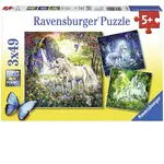 Ravensburger Puzzle 3 x 49pc - Beautiful Unicorns
