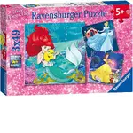 Ravensburger Puzzle 3 x 49pc - Disney Princesses Adventure