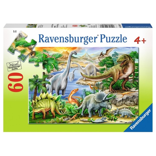 Ravensburger Puzzle 60pc - Prehistoric Life