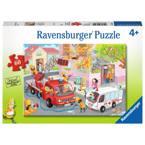 Ravensburger Puzzle 60pc - Firefighter Rescue