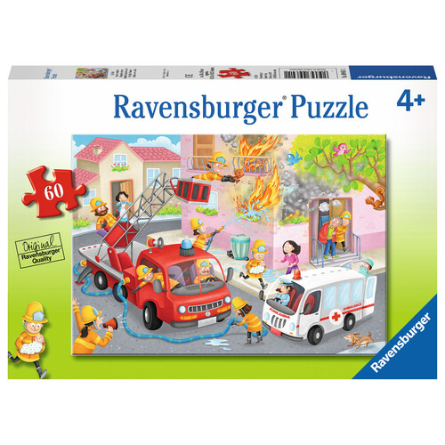 Ravensburger Puzzle 60pc - Firefighter Rescue