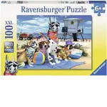 Ravensburger Puzzle 100pc XXL - No Dogs on the Beach