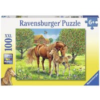 Ravensburger Puzzle 100pc XXL - Horses in the Field