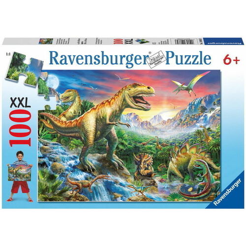 Ravensburger Puzzle 100pc XXL - Dinosaur Age