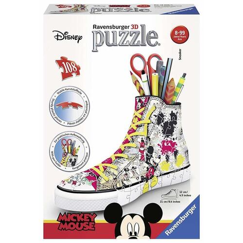 Ravensburger 3D Puzzle 108pc - Disney Mickey Sneaker