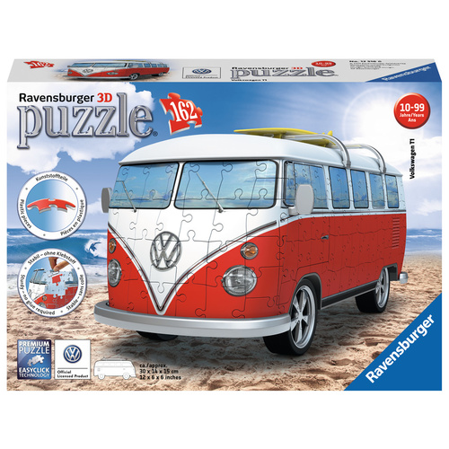 Ravensburger 3D Puzzle 162pc - VW Combi Bus