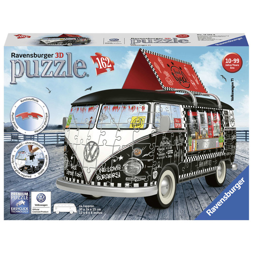 Ravensburger 3D Puzzle 162pc - VW Kombi Food Truck