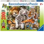 Ravensburger Puzzle 200pc XXL - Big Cat Nap