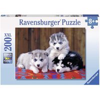 Ravensburger Puzzle 200pc - Huskie Puppies