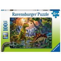 Ravensburger Puzzle 100pc XXL - Dinosaur Oasis