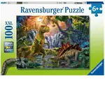 Ravensburger Puzzle 100pc XXL - Dinosaur Oasis