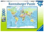 Ravensburger Puzzle 200pc XXL - Map of the World
