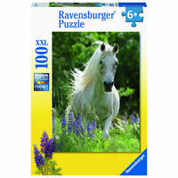 Ravensburger Puzzle 100pc XXL - Horse in Flowers