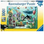 Ravensburger Puzzle 100pc XXL - Underwater Wonders