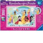Ravensburger Puzzle 100pc XXL - Disney Strong, Beautiful And Brave Glitter