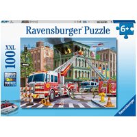 Ravensburger Puzzle 100pc XXL - Fire Truck Rescue