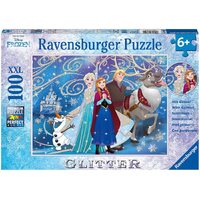 Ravensburger Puzzle 100pc XXL - Disney Frozen Glittery Snow