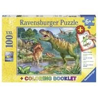 Ravensburger Puzzle 100pc XXL - World of Dinosaurs