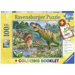 Ravensburger Puzzle 100pc XXL - World of Dinosaurs