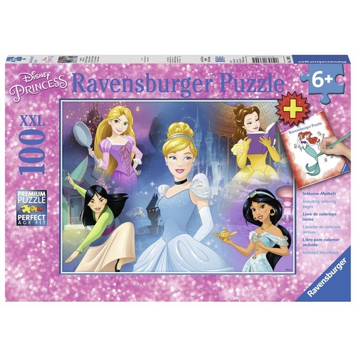 Ravensburger Puzzle 100pc XXL - Disney Charming Princesses
