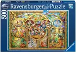 Ravensburger Puzzle 500pc - Disney Family