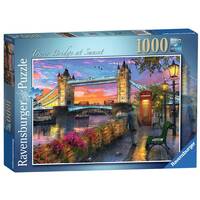 Ravensburger Puzzle 1000pc - Tower Bridge at Sunset