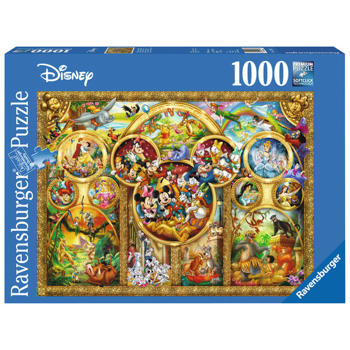 Ravensburger Puzzle 1000pc - Disney Best Themes