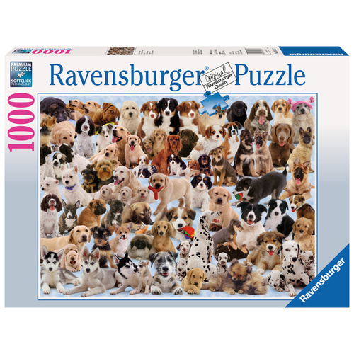 Ravensburger Puzzle 1000pc - Dogs Galore!