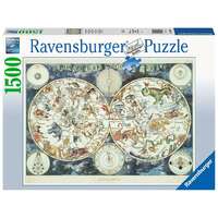 Ravensburger Puzzle 1500pc - World Map of Fantastic Beasts