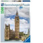 Ravensburger Puzzle 1500pc - Funny Cat on Big Ben