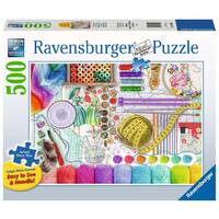 Ravensburger Puzzle 500pc Large Format - Needlework Station