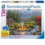Ravensburger Puzzle 750pc Large Format - Riverside Livingroom