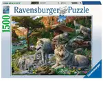 Ravensburger Puzzle 1500pc - Wolves in Spring