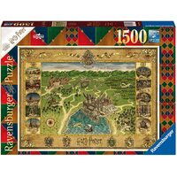 Ravensburger Puzzle 1500pc - Harry Potter Hogwarts Map