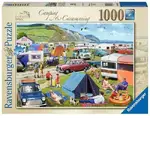 Ravensburger Puzzle 1000pc - Leisure Days 5 Camping Caravanning