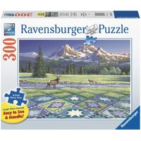 Ravensburger Puzzle 300pc Large Format - Mountain Quiltscape
