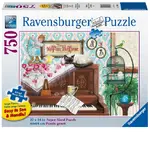 Ravensburger Puzzle 750pc Large Format - Piano Cat