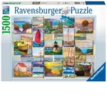 Ravensburger Puzzle 1500pc - Coastal Collage