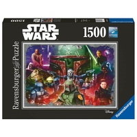 Ravensburger Puzzle 1500pc - Star Wars Boba Fett: Bounty Hunter