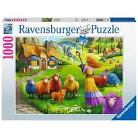 Ravensburger Puzzle 1000pc - The Happy Sheep Yarn Shop