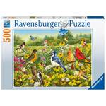 Ravensburger Puzzle 500pc - Birds in the Meadow