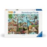 Ravensburger Puzzle 5000pc - Big Cities Collage