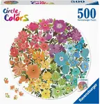 Ravensburger Puzzle 500pc - Circle of Colours Flowers