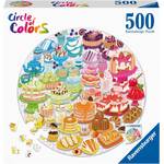Ravensburger Puzzle 500pc - Circle of Colours Desserts