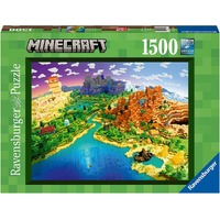 Ravensburger Puzzle 1500pc - Minecraft World