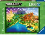 Ravensburger Puzzle 1500pc - Minecraft World