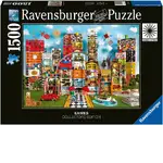 Ravensburger Puzzle 1500pc - Eames House of Cards Fantasy