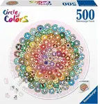 Ravensburger Puzzle 500pc - Circle of Colours Donuts